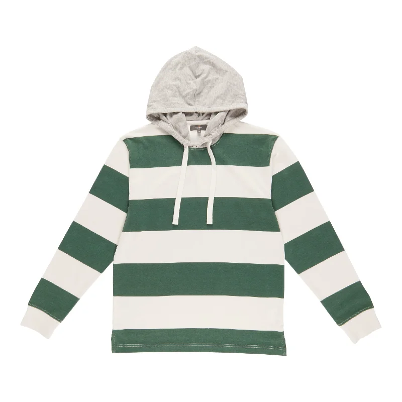 Mountain Ridge Men's Rugby Stripe Hoodie