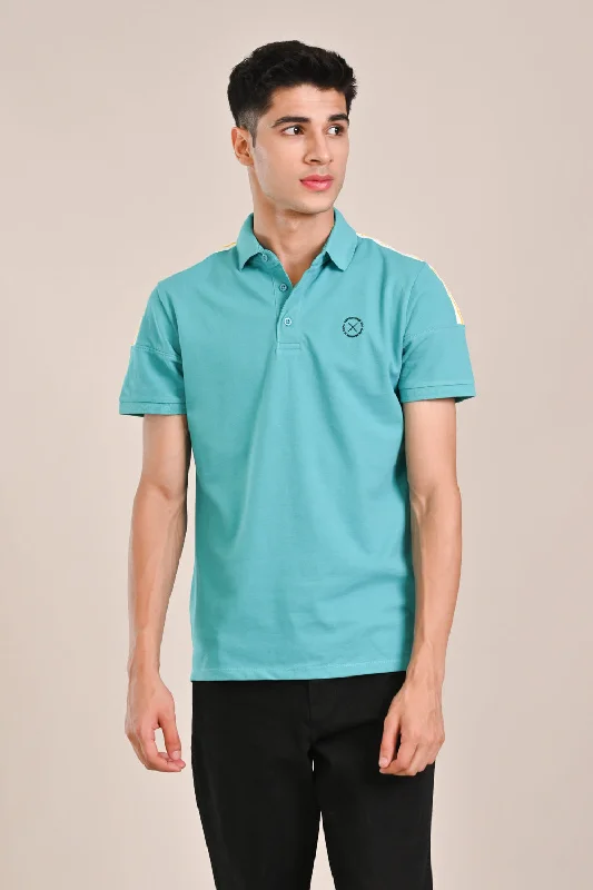 TEXTURED PIQUE POLO