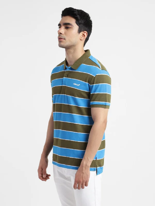 Men's Colorblock Polo T-shirt