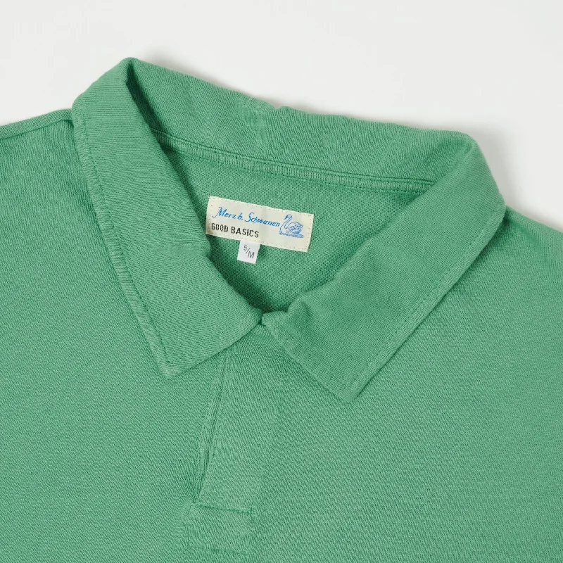 Merz b. Schwanen PLP04 Polo Shirt - Grass