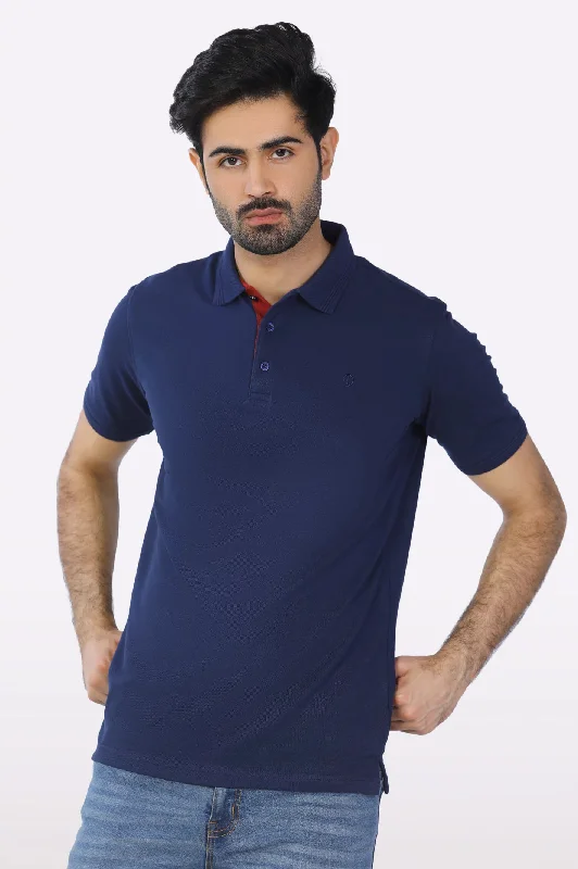 Jacquard Collar Polo