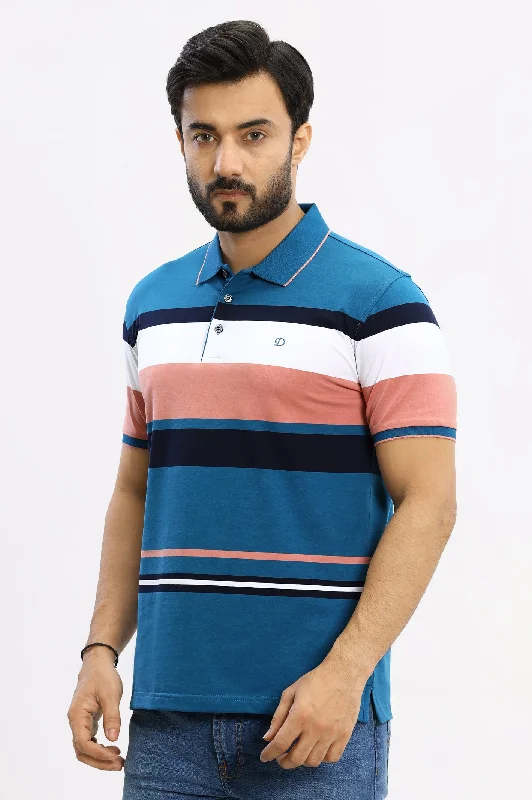 Engineered Yarn Dyed Polo