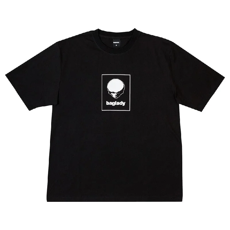 Baglady Alien Logo T-Shirt - Black