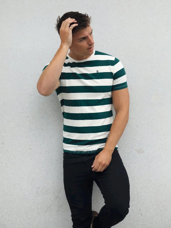 Loano Stripe T-Shirt - Green