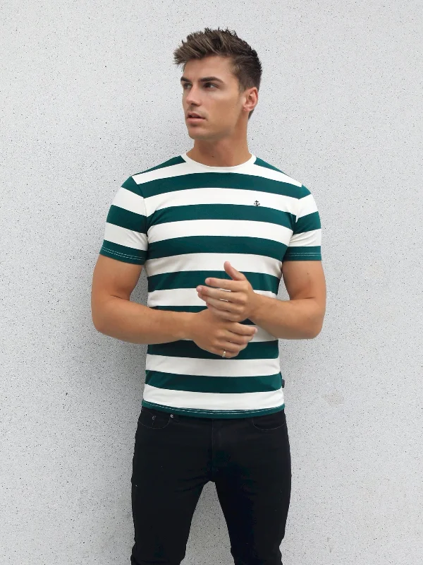 Loano Stripe T-Shirt - Green