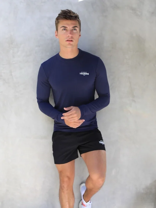 Long Sleeve Training T-Shirt - Navy