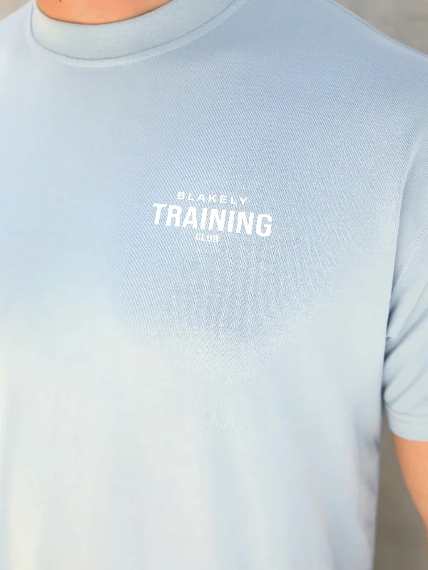 Relaxed Training T-Shirt - Light Blue