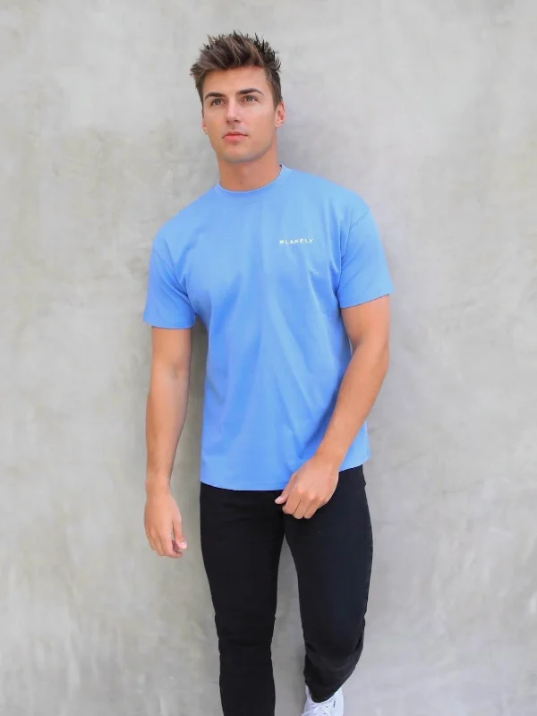 Series Relaxed T-Shirt - Light Blue