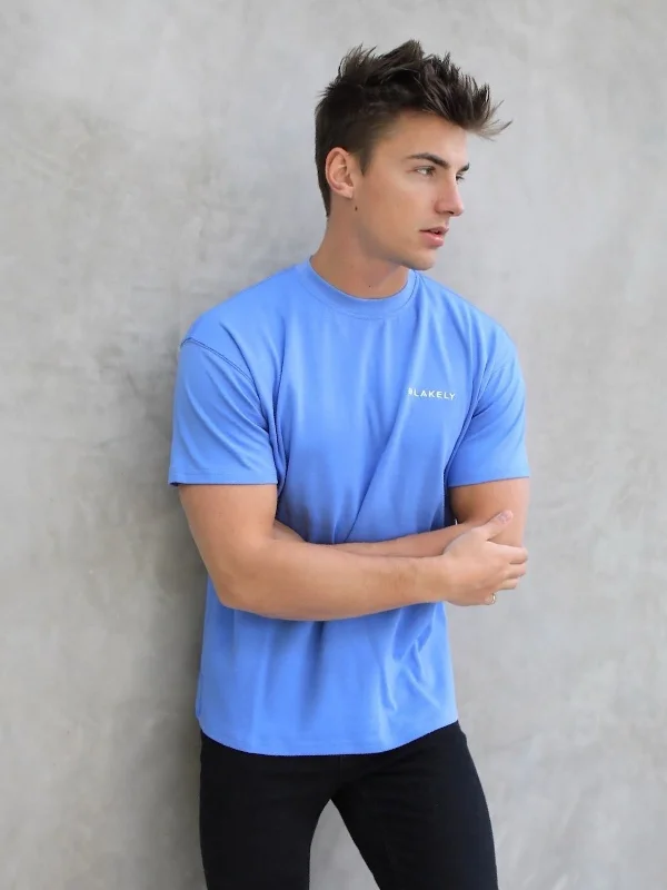 Series Relaxed T-Shirt - Light Blue