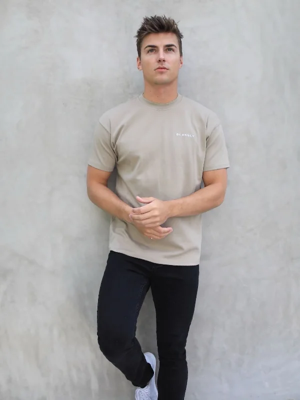 Series Relaxed T-Shirt - Washed Khaki