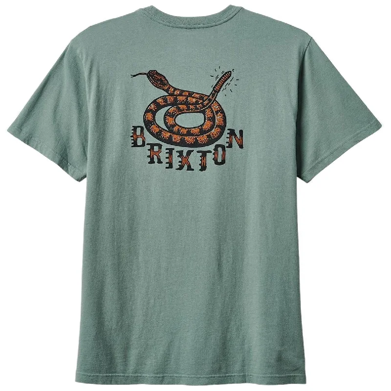 Brixton Homer T-Shirt - Chinois Green Classic Wash