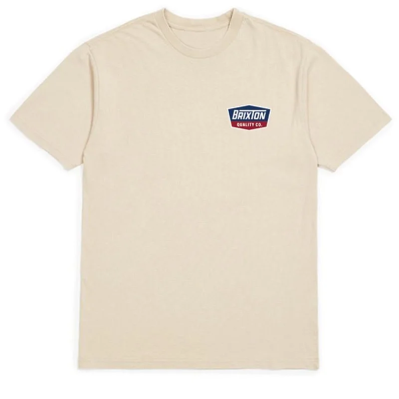 Brixton Regal T-Shirt - Cream/Navy