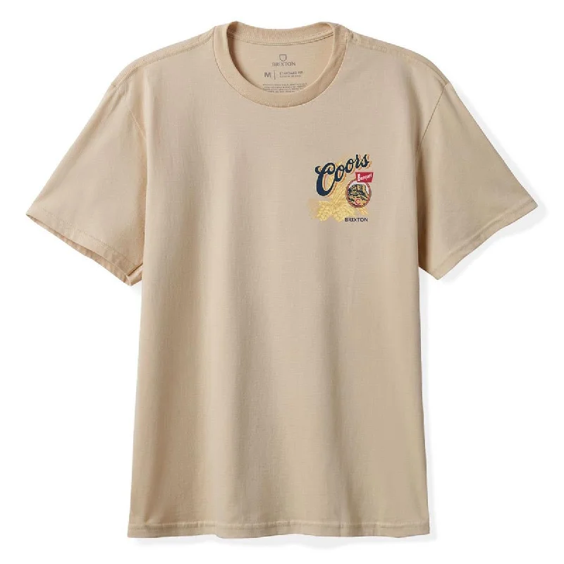 Brixton x Coors Hops T-Shirt - Cream