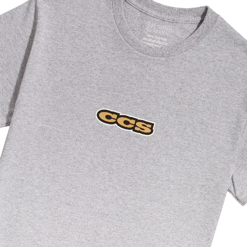 CCS 96 Logo T-Shirt - Sport Grey/Gold/White