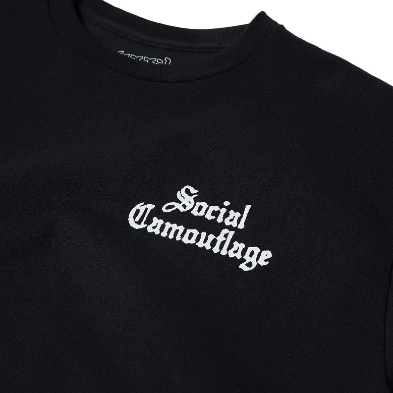 CCS Social Camouflage Bar T-Shirt - Black