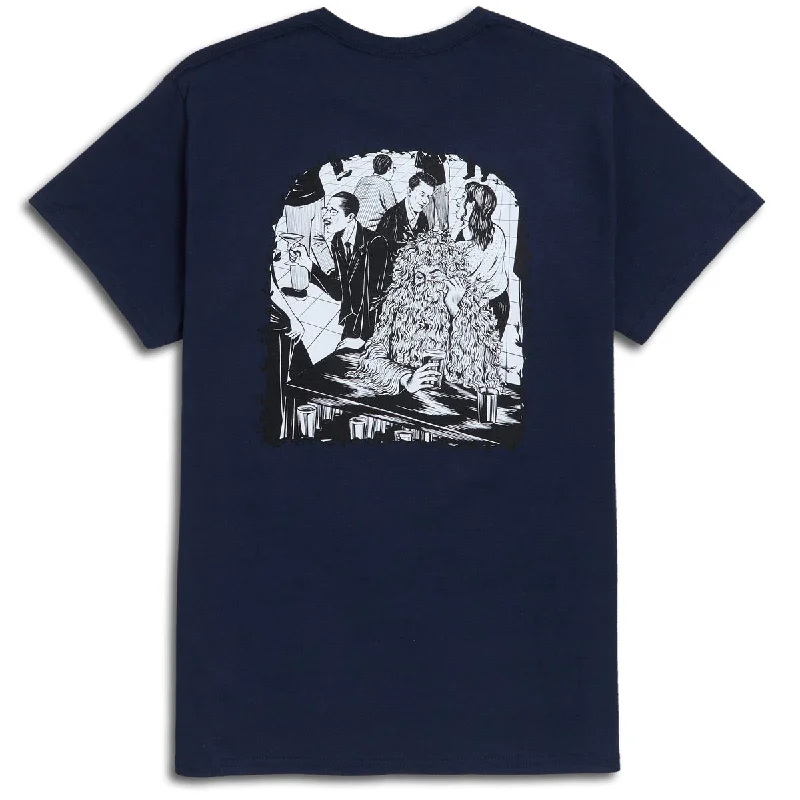 CCS Social Camouflage Bar T-Shirt - Navy