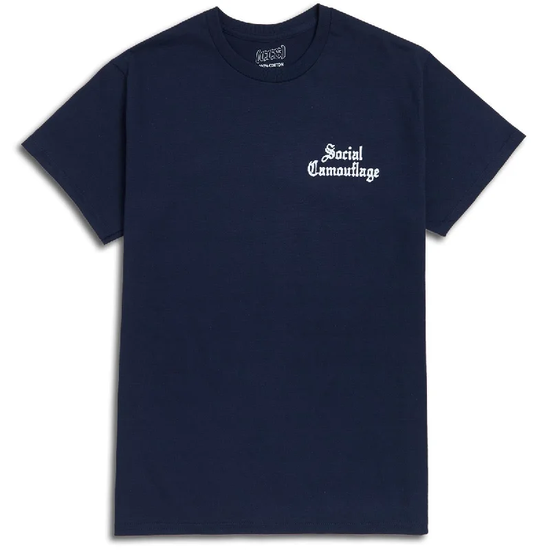 CCS Social Camouflage Bar T-Shirt - Navy