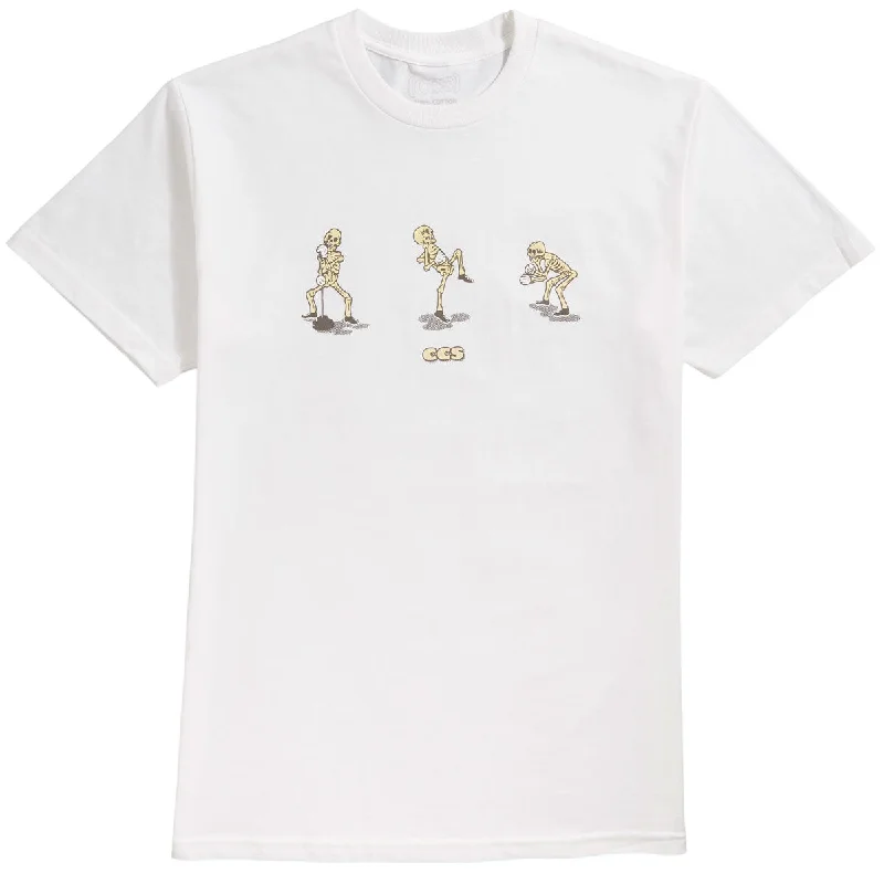 CCS Vine Skeleton T-Shirt - White/Bone/Noir