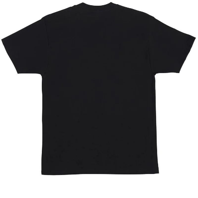 Creature Logo Flame T-Shirt - Black