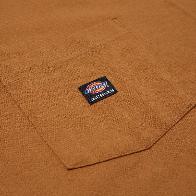 Dickies Heavyweight Pocket T-Shirt - Brown Duck