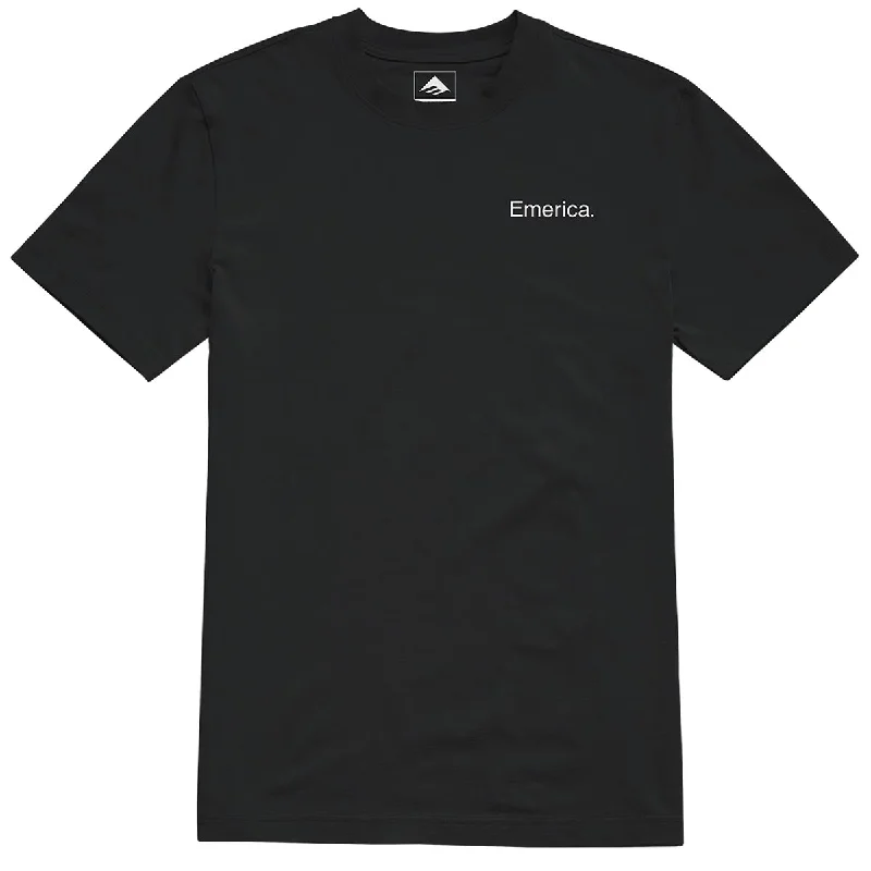 Emerica Lockup T-Shirt - Black