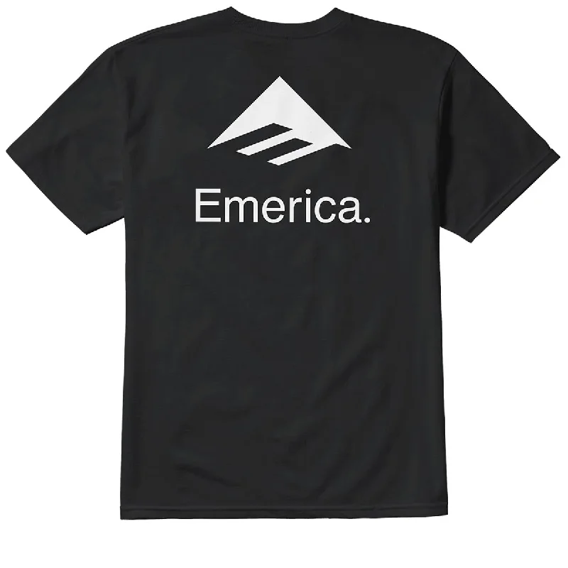 Emerica Lockup T-Shirt - Black