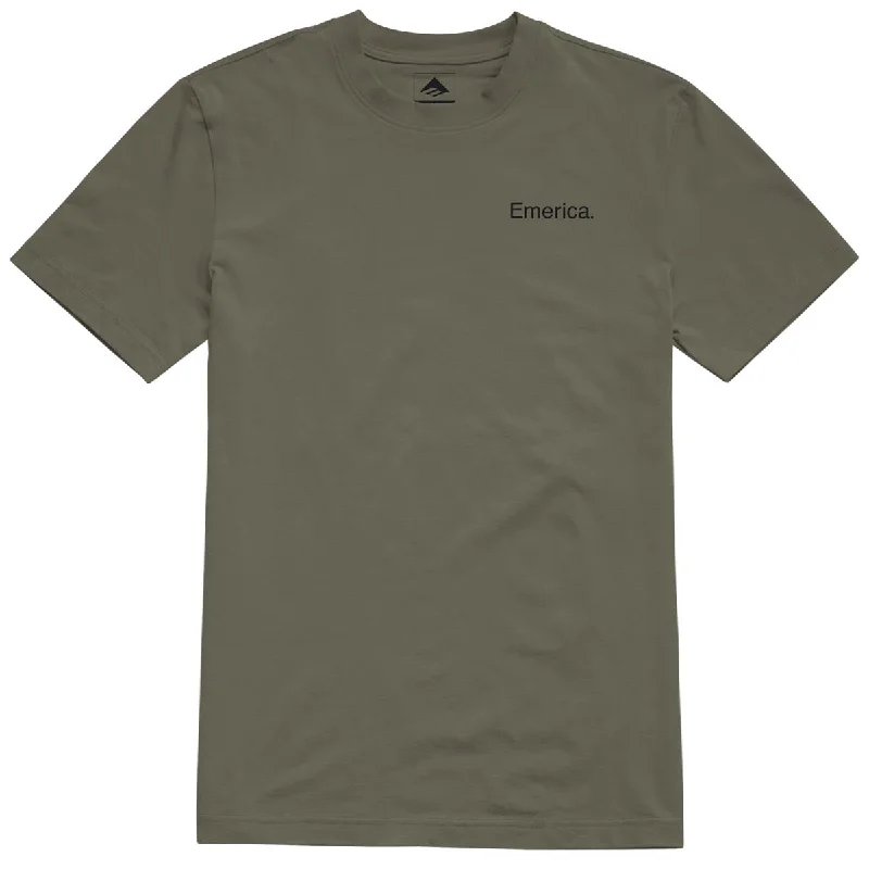 Emerica Lockup T-Shirt - Moss