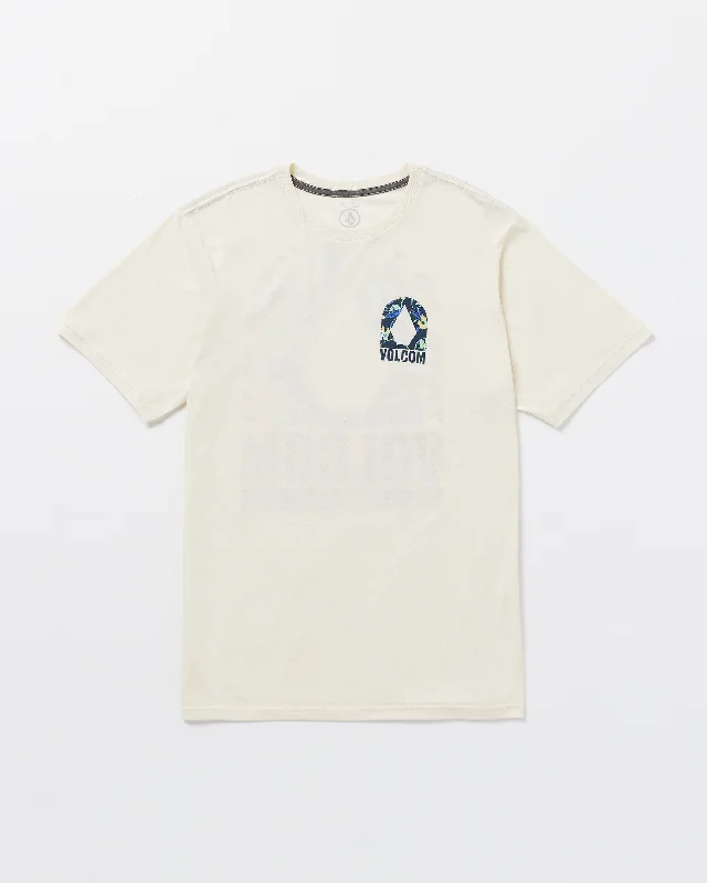 Filler Up Short Sleeve Tee - Off White Heather