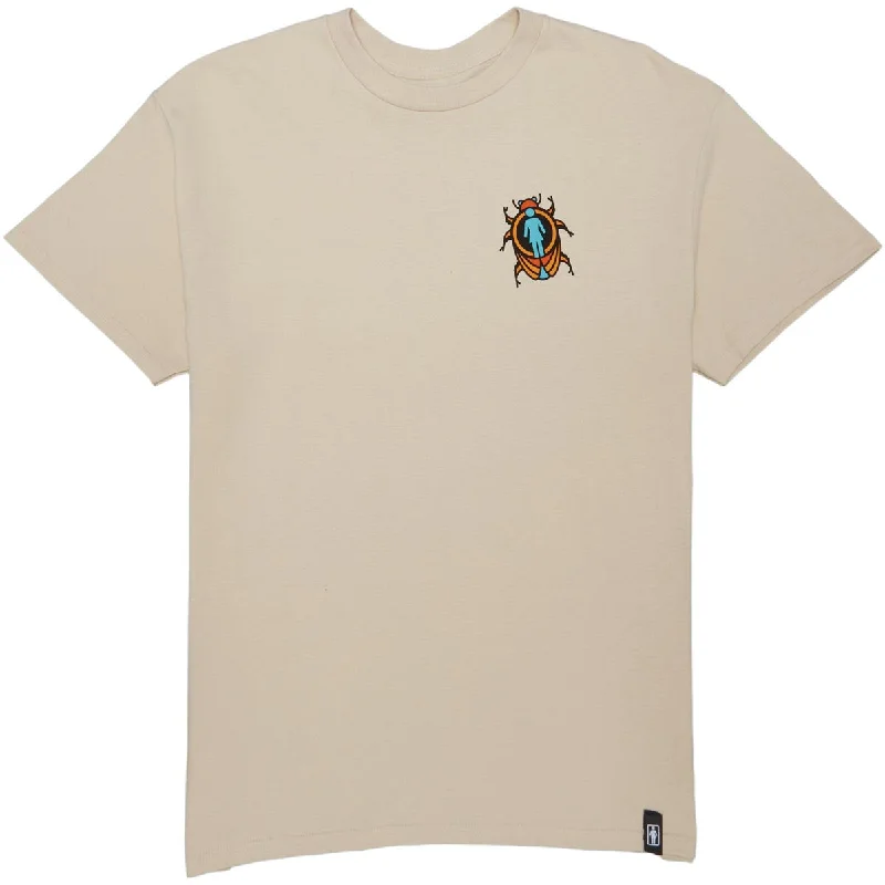 Girl Beetle Boss T-Shirt - Sand