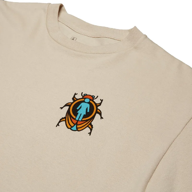 Girl Beetle Boss T-Shirt - Sand