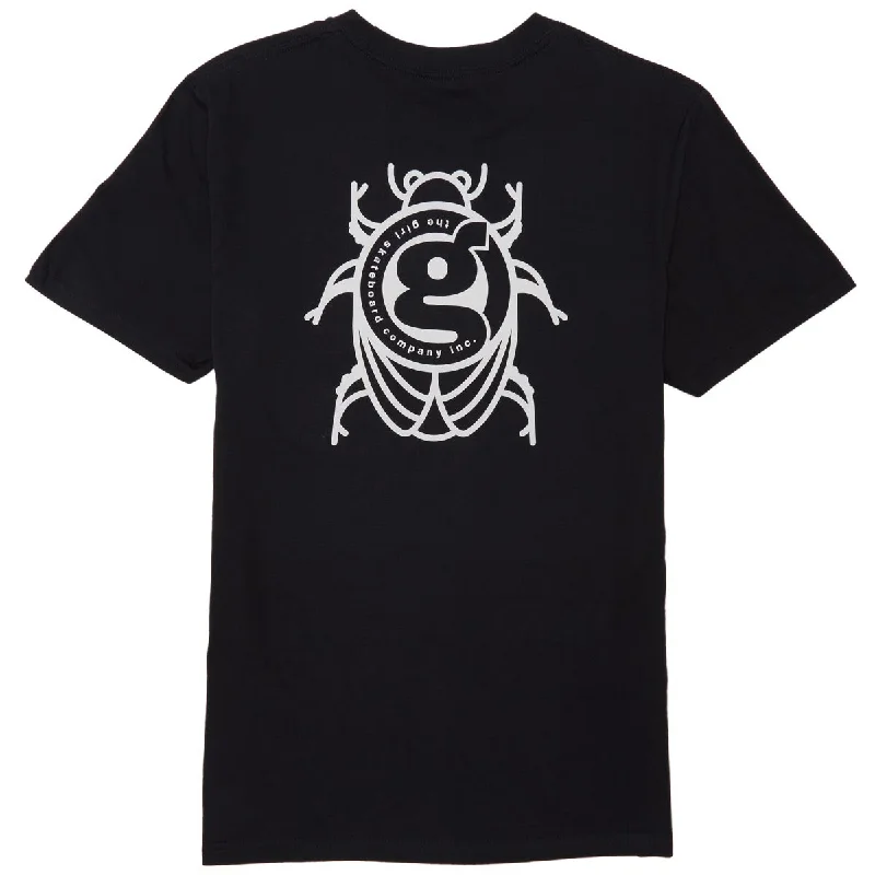 Girl Goth Beetle T-Shirt - Black