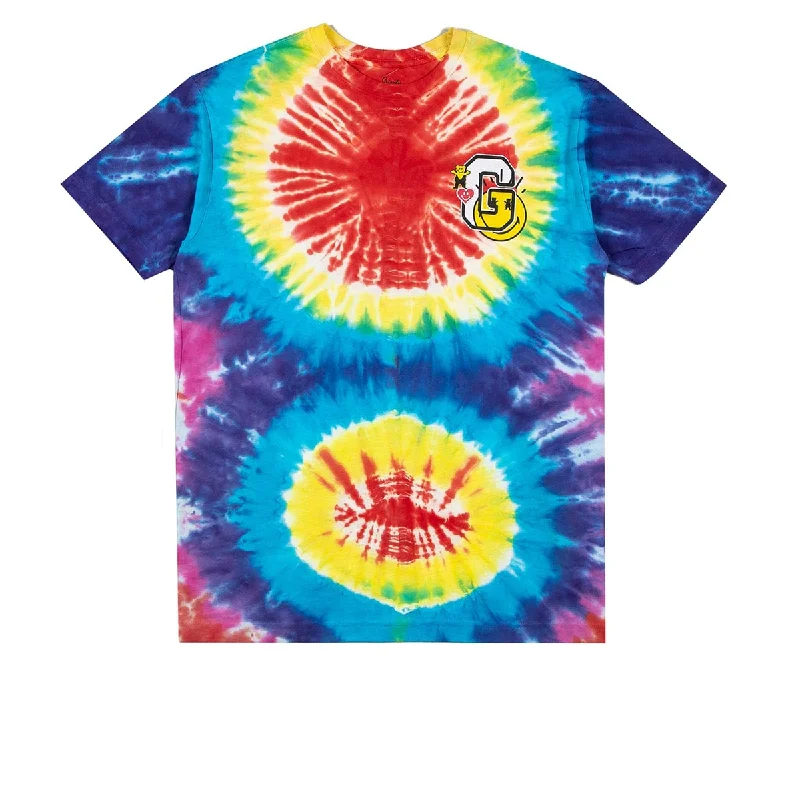 Grizzly x Smiley World T-Shirt - Tie Dye