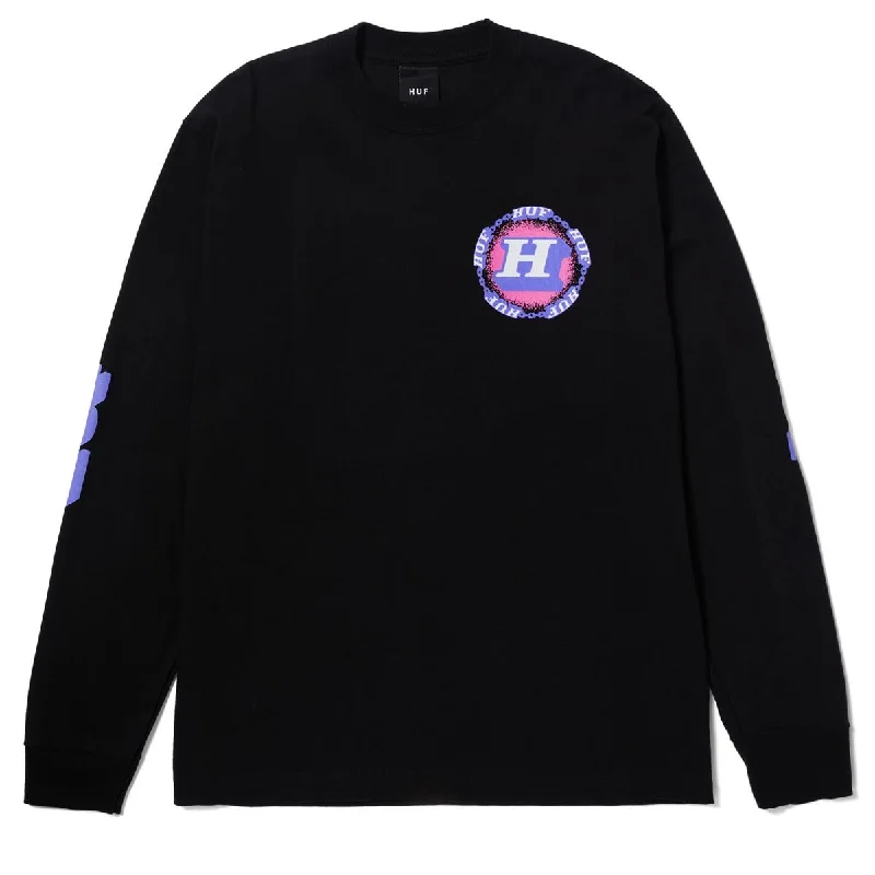 HUF Dependable Long Sleeve T-Shirt - Black