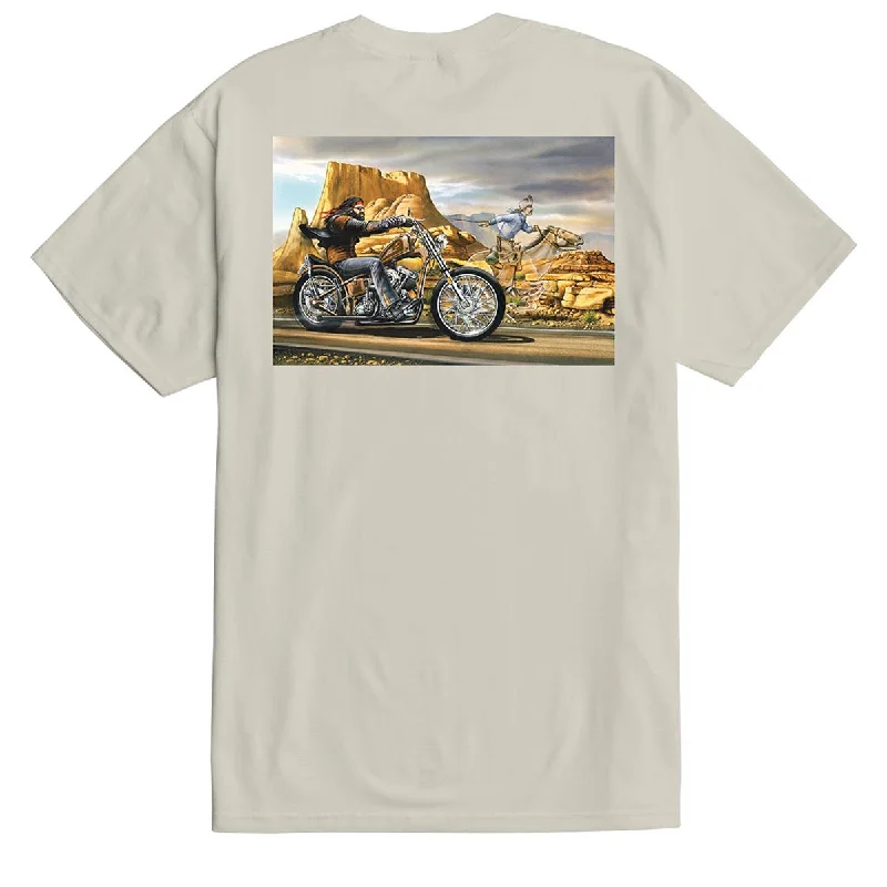 Loser Machine Ghost Rider T-Shirt - Cream