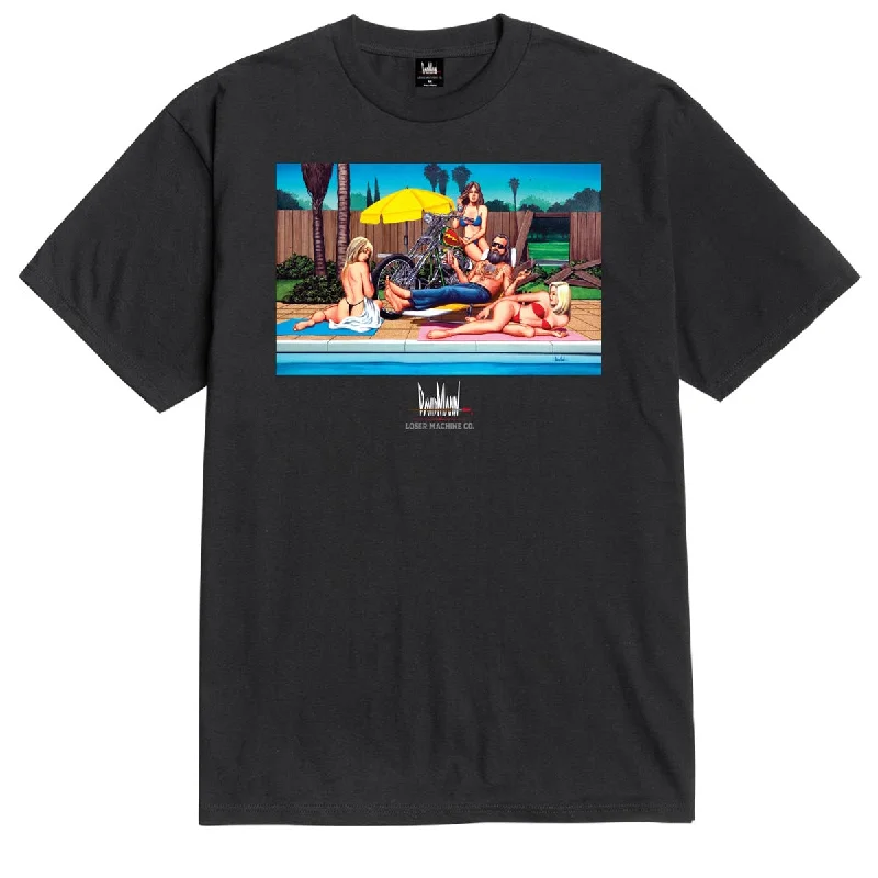 Loser Machine Poolside T-Shirt - Black