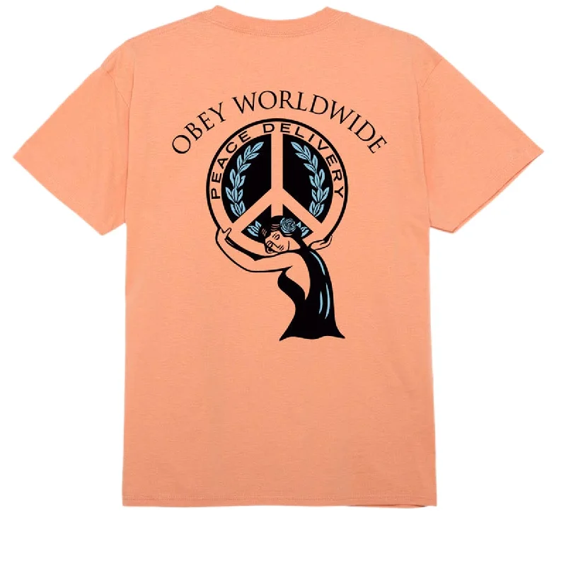 Obey Peace Delivery T-Shirt - Citrus