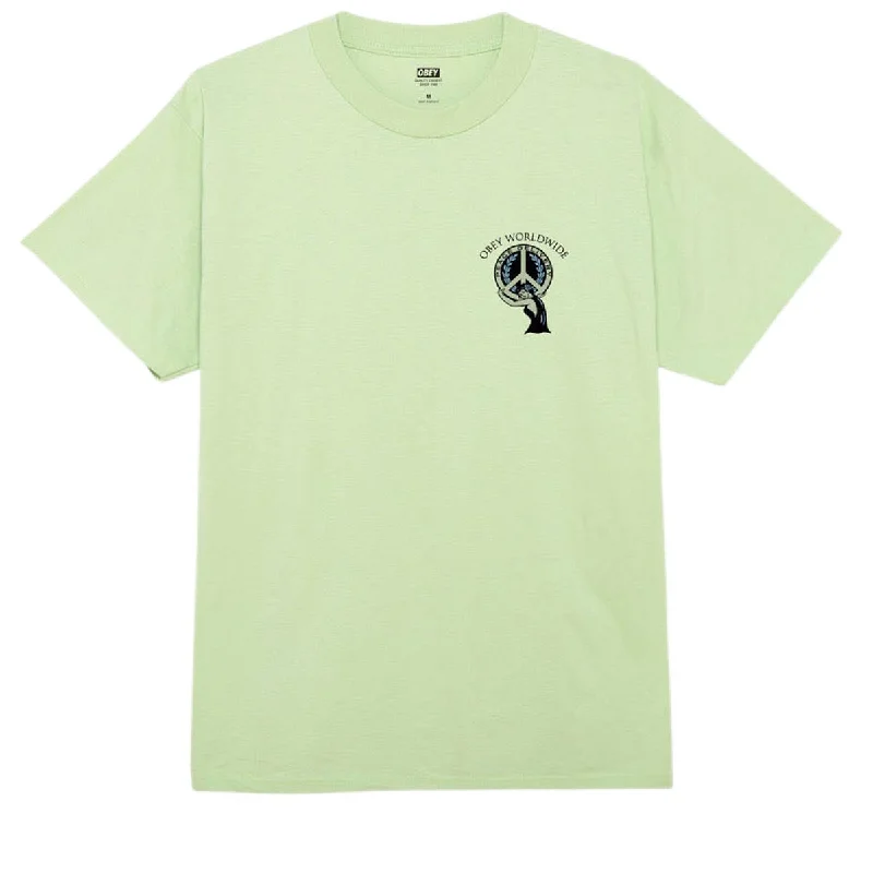 Obey Peace Delivery T-Shirt - Cucumber