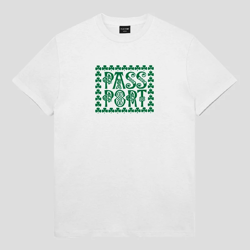 Pass~Port Celt Tee - White