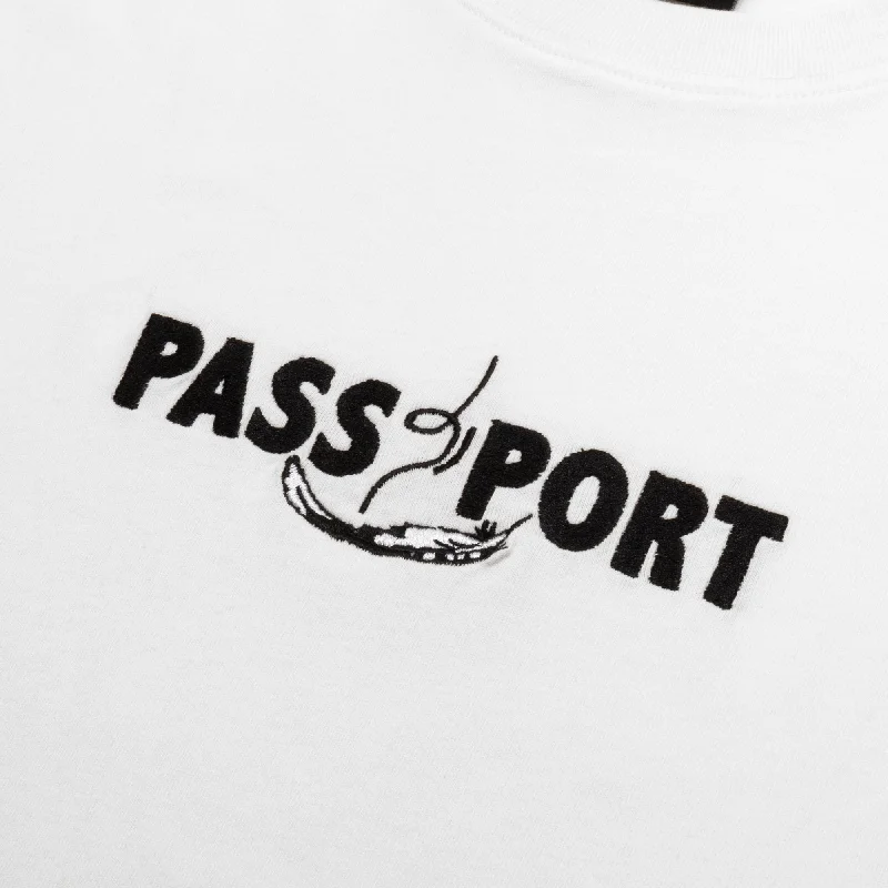 PASS~PORT ""FEATHERWEIGHT"" TEE WHITE