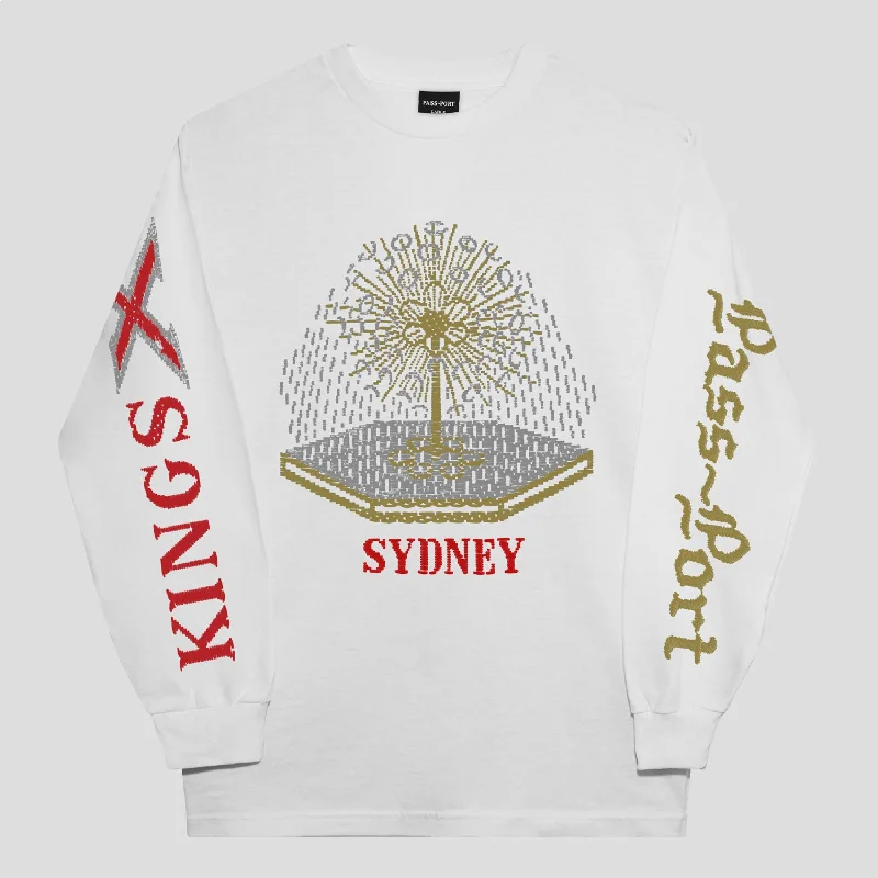 Pass~Port Kings X Long-sleeve Tee - White