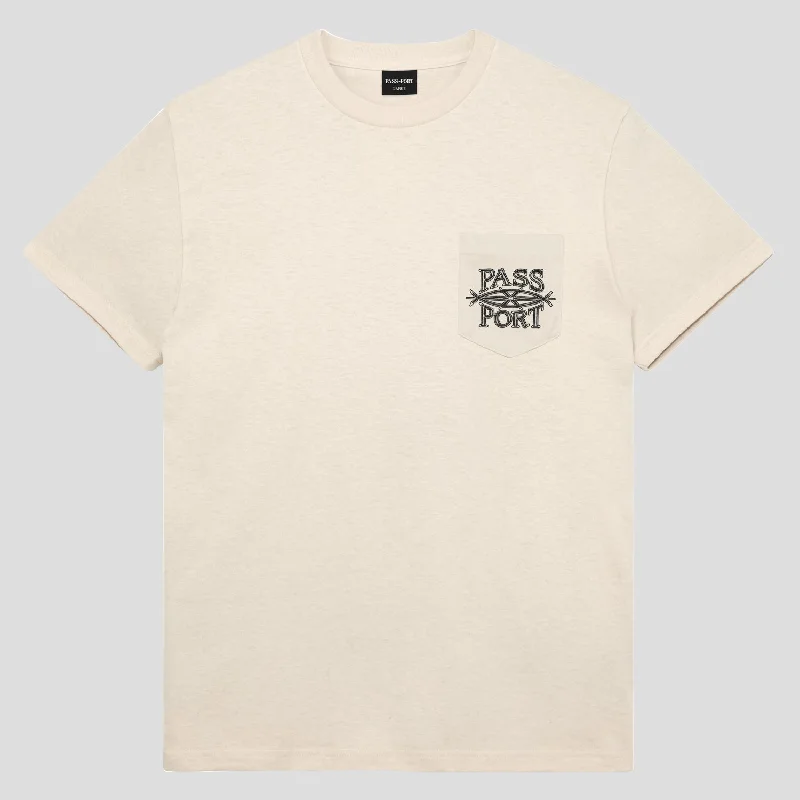 Pass~Port Lasso Pocket Tee - Natural