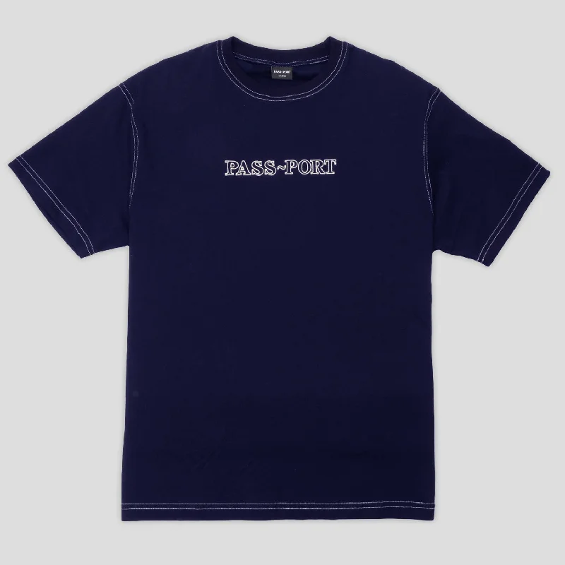 Pass~Port Official Organic Tee - Navy