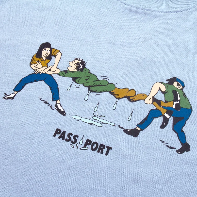 PASS~PORT ""SQUEEZE"" TEE STONEWASH BLUE