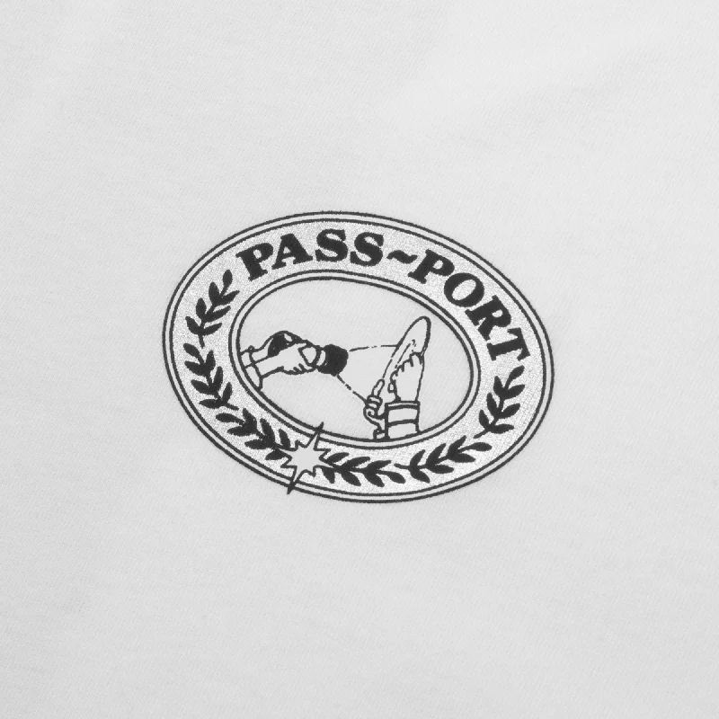 PASS~PORT ""TEST STRIP"" TEE WHITE