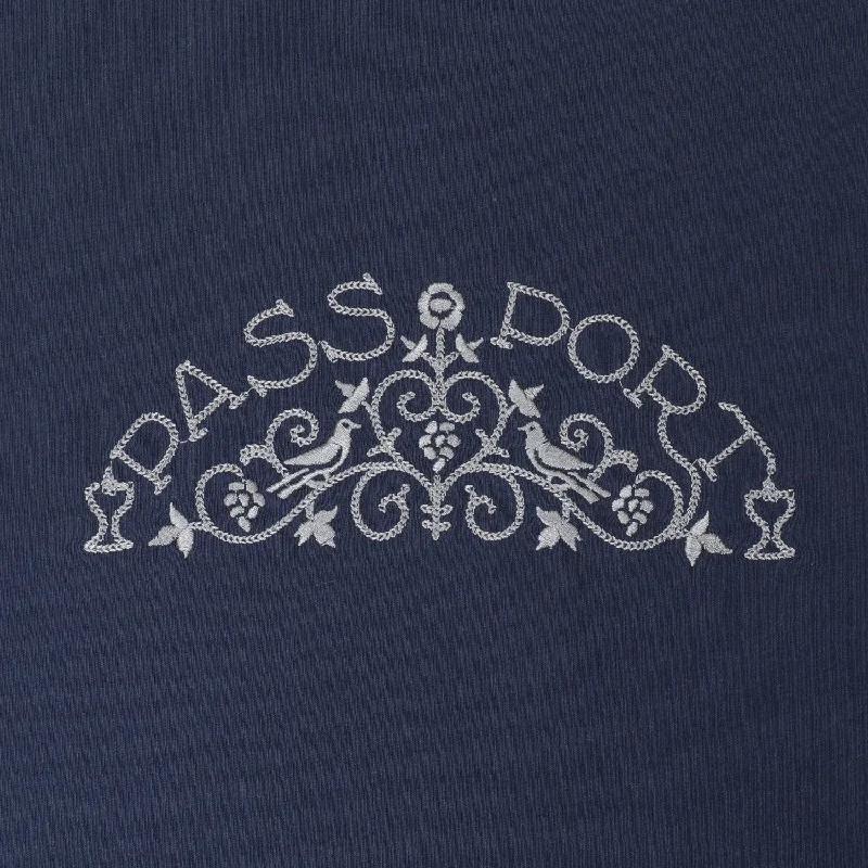 Pass~Port Vineyard Birds Tee - Navy