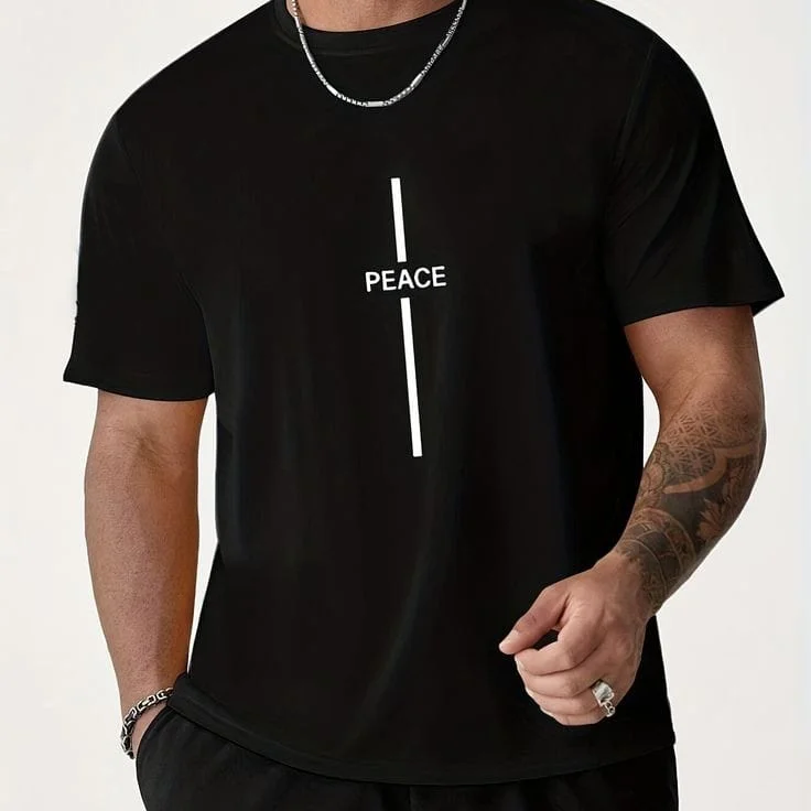 Peace men oversized tshirt