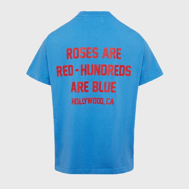 Poetry Tee Blue