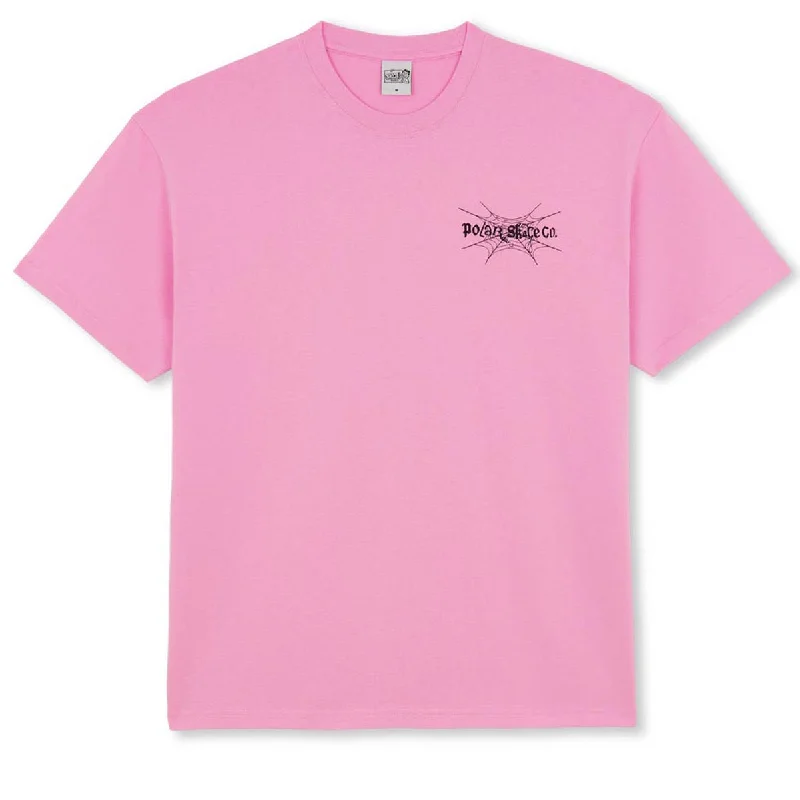 Polar Spiderweb T-Shirt - Pink