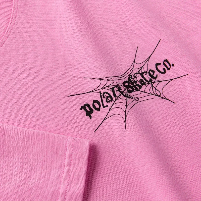 Polar Spiderweb T-Shirt - Pink