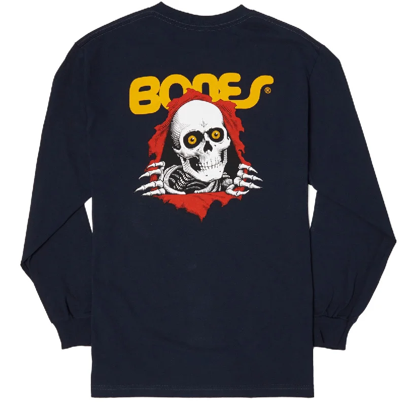 Powell-Peralta Ripper Long Sleeve T-Shirt - Navy